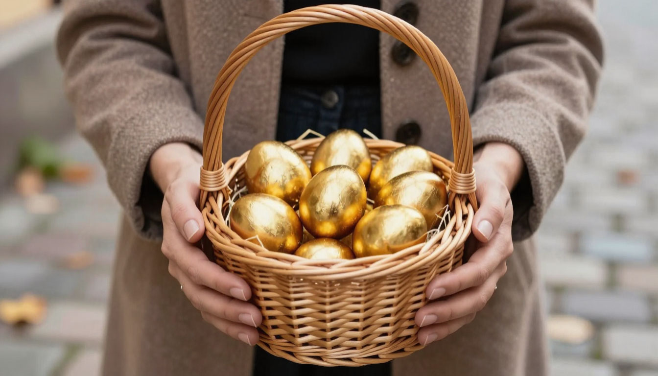 Золотые яйца на Пасху без куркумы: старинный способ, который удивит всех - никакой химии и лишней возни Золотые яйца на Пасху без куркумы: старинный способ, который удивит всех - никакой химии и лишней возни