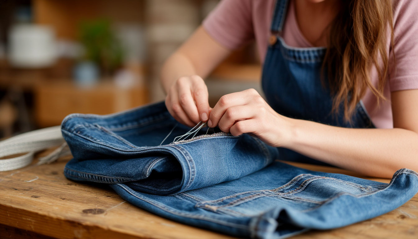 Старые джинсы — не мусор: 5 крутых идей для переделки, которые получаются с первого раза и служат годами Старые джинсы — не мусор: 5 крутых идей для переделки, которые получаются с первого раза и служат годами