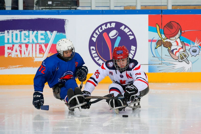 В 2020 году в России появится шесть новых детских следж-хоккейных команд