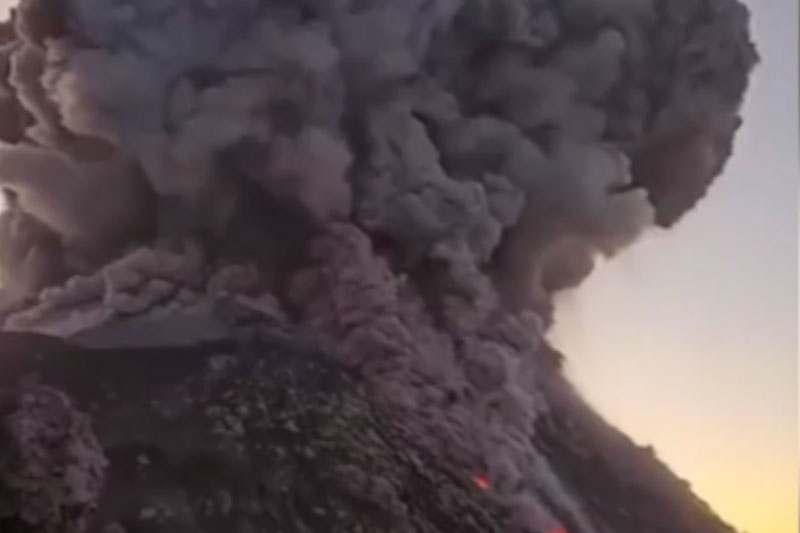 Ученые назвали точную дату самого мощного извержения вулкана за последние 10 000 лет
