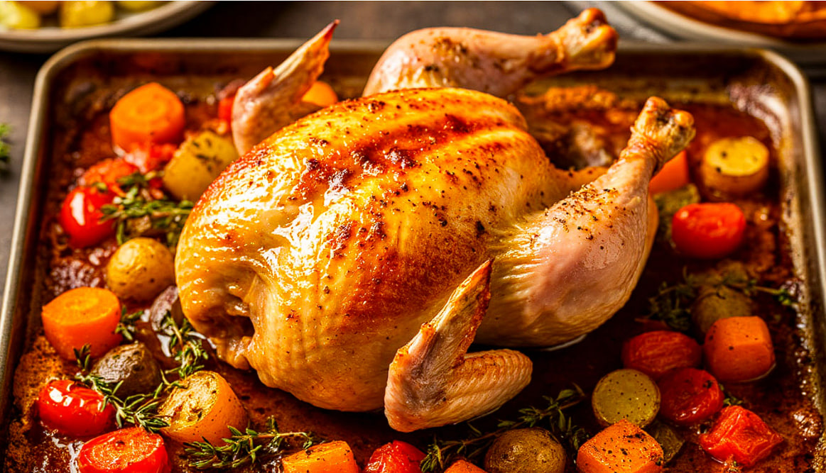 Запекаете курицу целиком и она сухая? Исправим за 5 минут подготовки: 5 простых правил от шеф‑поваров и вас будут просить приготовить ее снова Запекаете курицу целиком и она сухая? Исправим за 5 минут подготовки: 5 простых правил от шеф‑поваров и вас будут просить приготовить ее снова