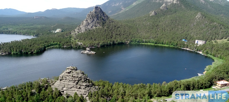 Горный оазис в целинных степях