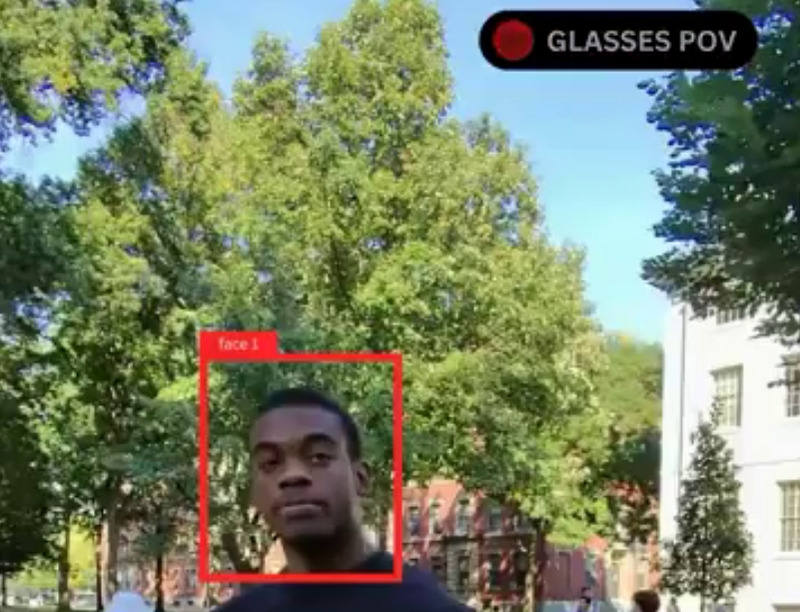 "Умные" очки: студенты Гарварда создали киберустройство, сканирующее человека | Студенты из Гарварда создали "умные" очки, определяющие личность человека "Умные" очки: студенты Гарварда создали киберустройство, сканирующее человека | Студенты из Гарварда создали "умные" очки, определяющие личность человека