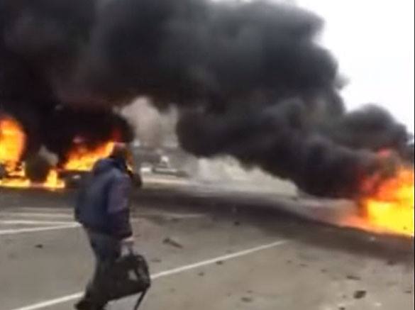 Теракт в Дагестане: Смертник взорвал пост ДПС Теракт в Дагестане: Смертник взорвал пост ДПС