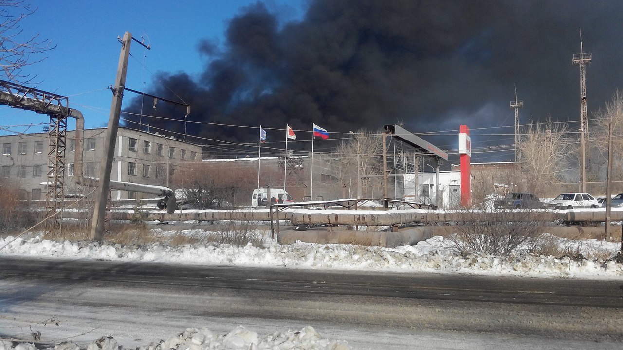 На Среднем Урале случился пожар на химическом комбинате. ВИДЕО, ФОТО На Среднем Урале случился пожар на химическом комбинате. ВИДЕО, ФОТО