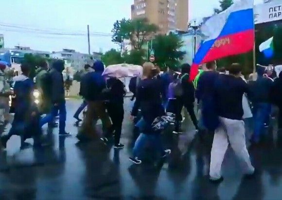 Жители Хабаровска 24-й день подряд протестуют, требуя свободы для Фургала Жители Хабаровска 24-й день подряд протестуют, требуя свободы для Фургала