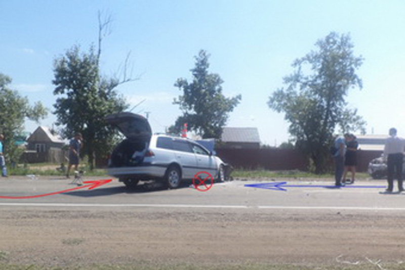 В Хакасии автоинспектор спас автобус с детьми рискуя своей жизнью