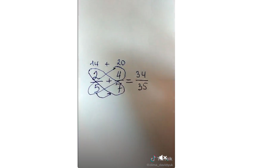 В сети признали гениальным простой математический лайфхак В сети признали гениальным простой математический лайфхак