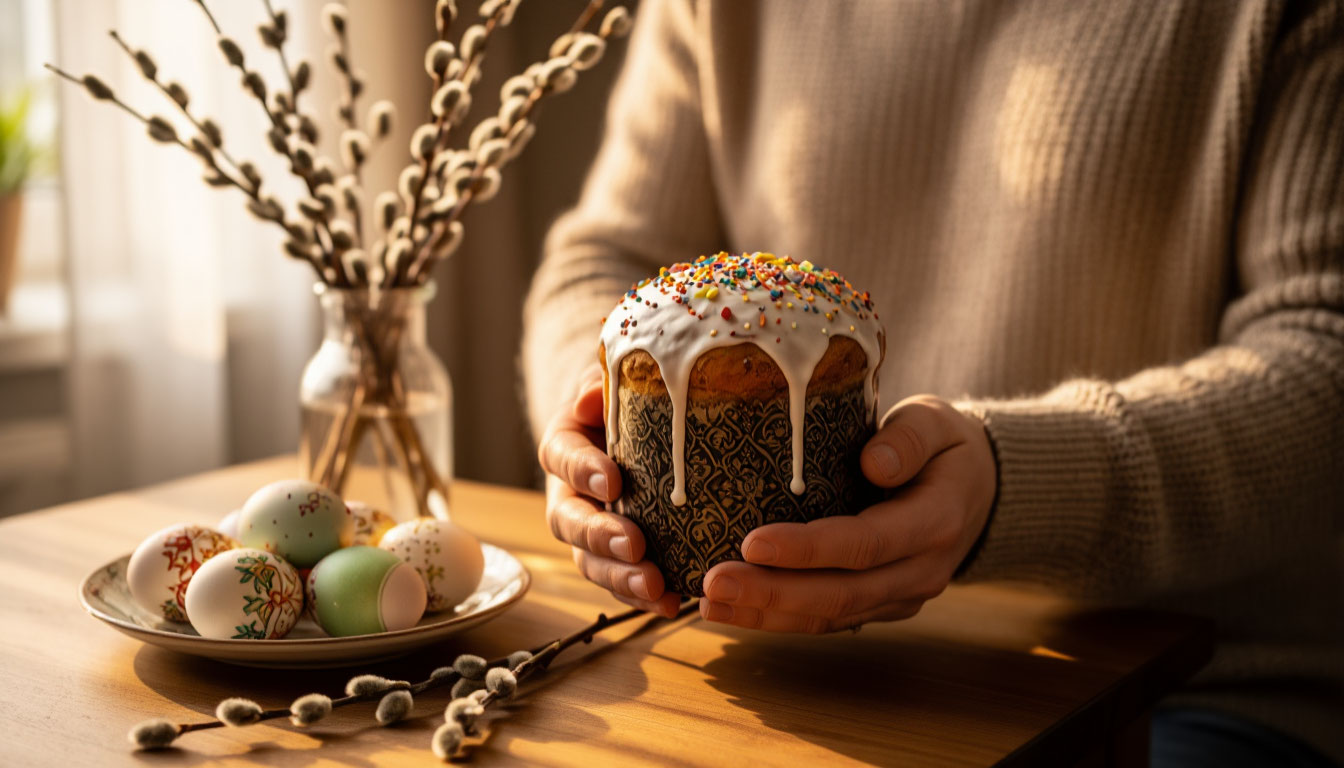 Следую 3 простым шагам — и получаю идеальный кулич без дрожжей за час: больше никакой возни с тестом Следую 3 простым шагам — и получаю идеальный кулич без дрожжей за час: больше никакой возни с тестом