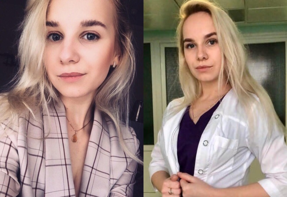 Появились новые фото тульской медсестры, которая вышла на смену в купальнике и стала звездой западных СМИ