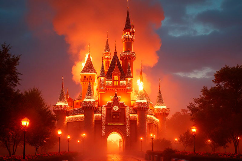 Пожар произошел во Всемирном центре отдыха Уолта Диснея в США | В Диснейленде вспыхнул пожар Пожар произошел во Всемирном центре отдыха Уолта Диснея в США | В Диснейленде вспыхнул пожар