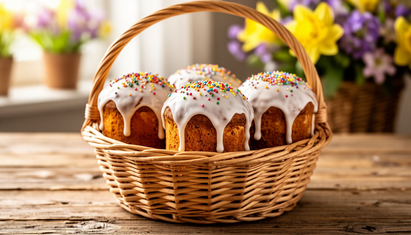 Пасхальный шедевр: кулич „Царский“ на сливках - готовится всего за час, получается с первого раза - волокнистый мякиш и пряный аромат Пасхальный шедевр: кулич „Царский“ на сливках - готовится всего за час, получается с первого раза - волокнистый мякиш и пряный аромат