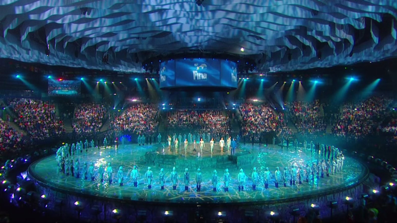 В Казани состоялось открытие XVI чемпионата мира по водным видам спорта В Казани состоялось открытие XVI чемпионата мира по водным видам спорта