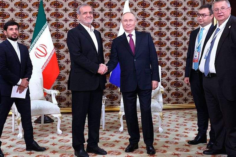 Путин и Пезешкиан подписали договор о стратегическом партнёрстве | Путин и Пезешкиан подписали договор о партнёрстве между Россией и Ираном