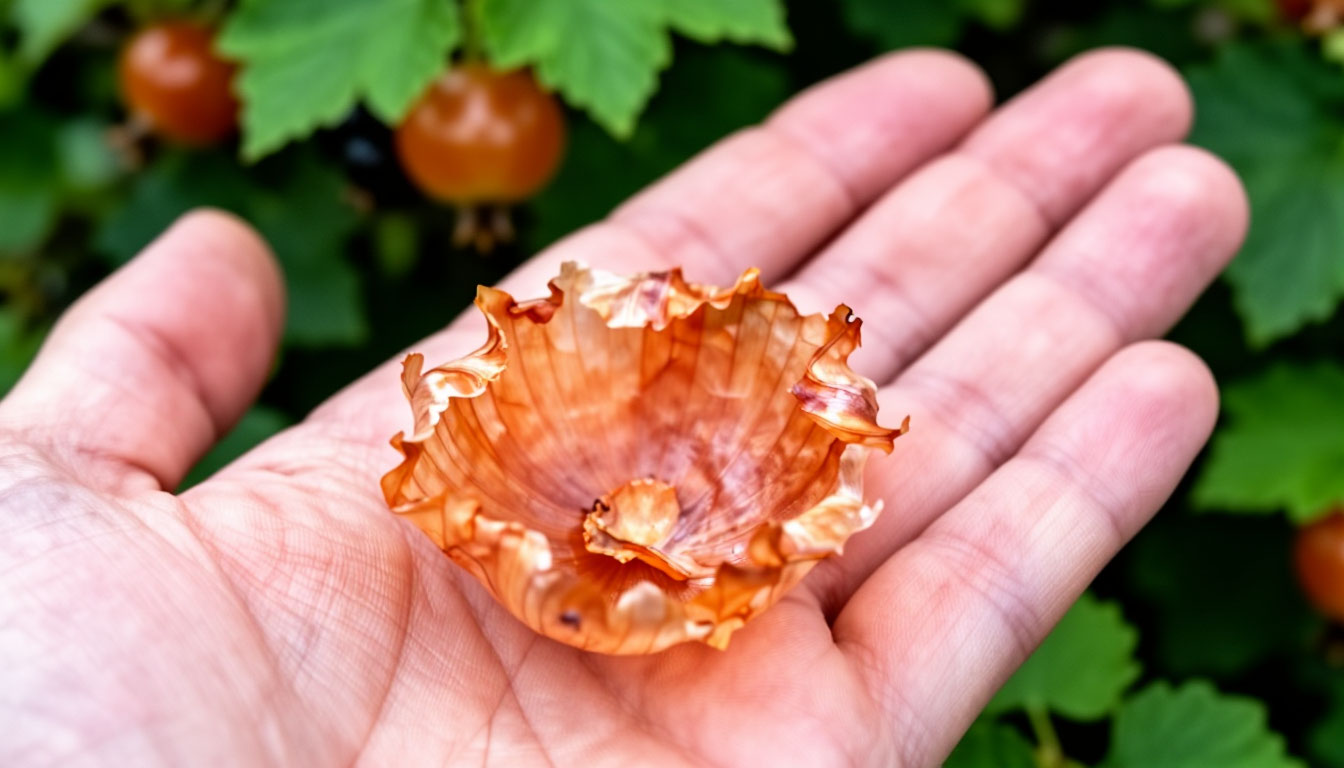 Вы выбрасываете луковую шелуху? Зря! Она спасает смородину от тли и делает ягоды слаще - смородина растет с малину