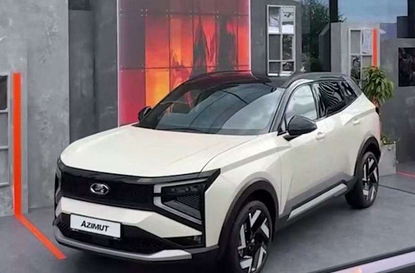 Lada Azimut: новый кроссовер «АвтоВАЗа» обещает покорить рынок доступной ценой | «АвтоВАЗ» представил кроссовер Lada Azimut на ПМЭФ Lada Azimut: новый кроссовер «АвтоВАЗа» обещает покорить рынок доступной ценой | «АвтоВАЗ» представил кроссовер Lada Azimut на ПМЭФ