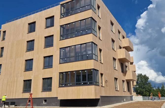 В России предложили строить многоэтажки из дерева