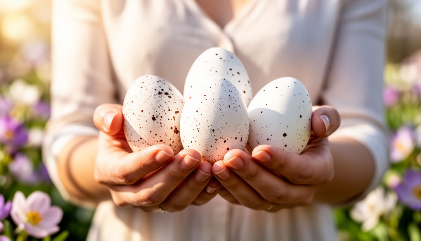 Делаю стильные яйца с «перепелиным» эффектом за 5 минут: минимум усилий и максимум эффекта - всем понравился этот волшебный декор Делаю стильные яйца с «перепелиным» эффектом за 5 минут: минимум усилий и максимум эффекта - всем понравился этот волшебный декор