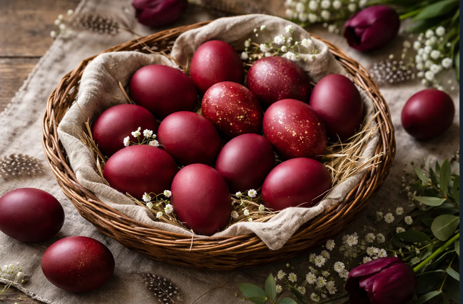 Соседи уже спрашивают рецепт: яйца красят в модный «бургунди» — нужен только чай Соседи уже спрашивают рецепт: яйца красят в модный «бургунди» — нужен только чай