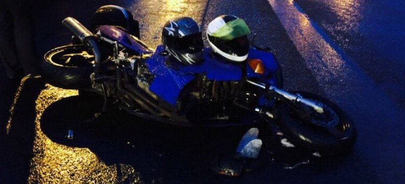 В Уфе 22-летняя девушка разбилась на байке