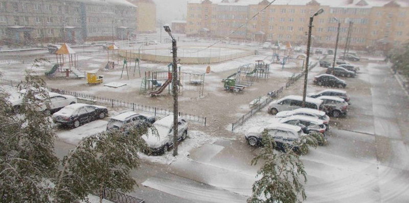 В Ханты-Мансийском автономном округе выпал июльский снег