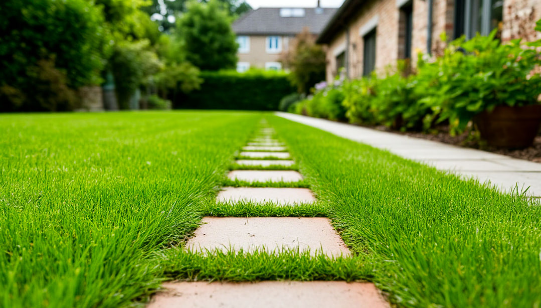 Сэкономил деньги на плитки на дорожках — вырастил живое покрытие: травяная тропинка за 21 день Сэкономил деньги на плитки на дорожках — вырастил живое покрытие: травяная тропинка за 21 день