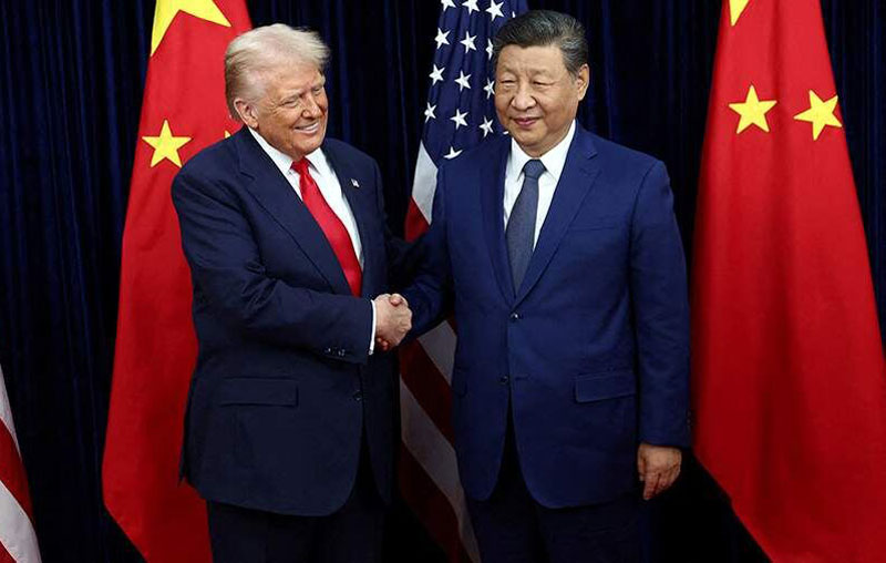 Си Цзиньпин и Дональд Трамп снова встретились: о чём говорят лидеры в Пусане | Встреча Си Цзиньпина и Дональда Трампа в Пусане — впервые с 2019 года Си Цзиньпин и Дональд Трамп снова встретились: о чём говорят лидеры в Пусане | Встреча Си Цзиньпина и Дональда Трампа в Пусане — впервые с 2019 года