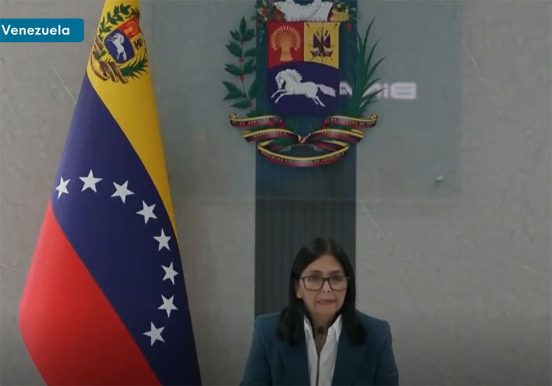 Делси Родригес осудила атаку на Каракас и заявила о легитимности Мадуро | Вице-президент Венесуэлы осудила атаку США и поддержала Мадуро Делси Родригес осудила атаку на Каракас и заявила о легитимности Мадуро | Вице-президент Венесуэлы осудила атаку США и поддержала Мадуро