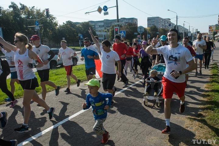 В Минске задержали участников несогласованного «пробега свободных» В Минске задержали участников несогласованного «пробега свободных»