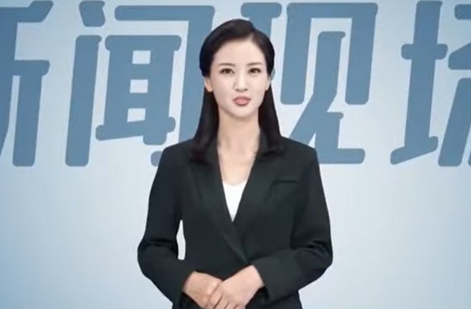 Девушка, сгенерированная искусственным интеллектом, станет ведущей китайского новостного агентства