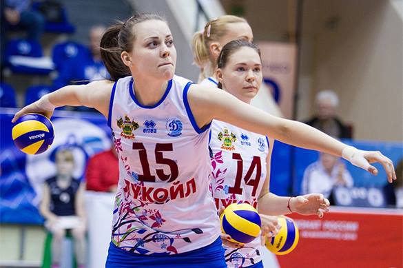 Волейболистки "Динамо" обыграли турецкий "Галатасарай" в скандальном финале еврокубка Волейболистки "Динамо" обыграли турецкий "Галатасарай" в скандальном финале еврокубка