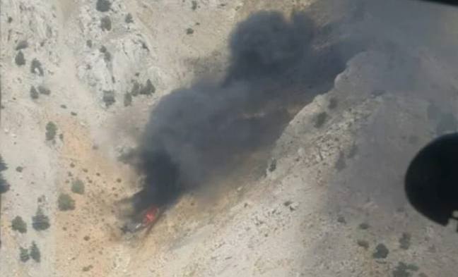 Выживших при крушении российского пожарного самолета в Турции нет Выживших при крушении российского пожарного самолета в Турции нет