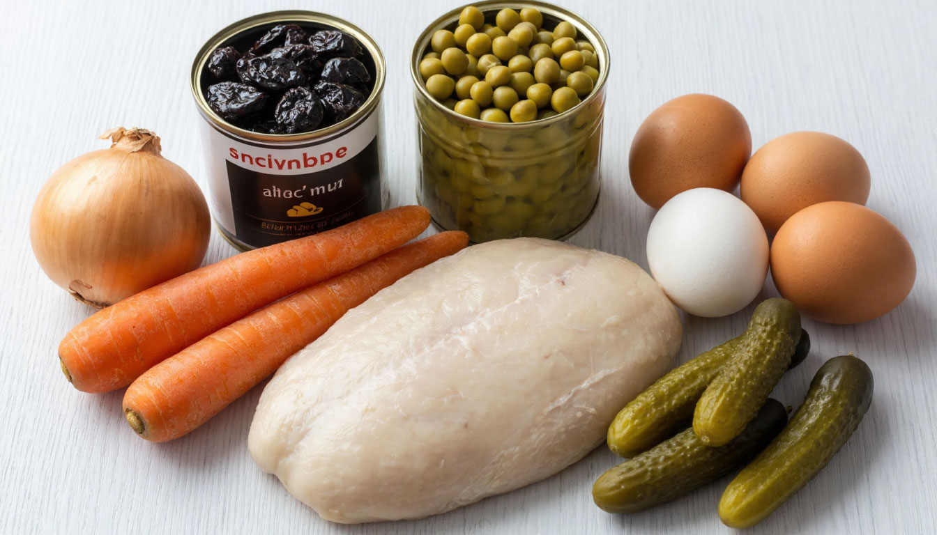 Вкуснейший салат с черносливом и курицей: идеальный вариант на любой случай - муж съедает за 15 минут Вкуснейший салат с черносливом и курицей: идеальный вариант на любой случай - муж съедает за 15 минут