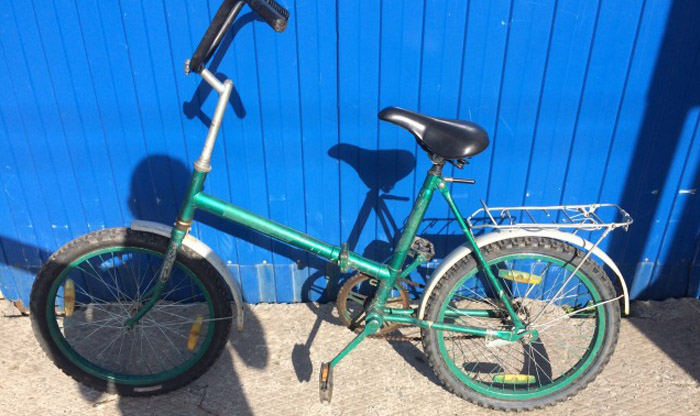 Обнаружен велосипед, как у Вани Котова Обнаружен велосипед, как у Вани Котова