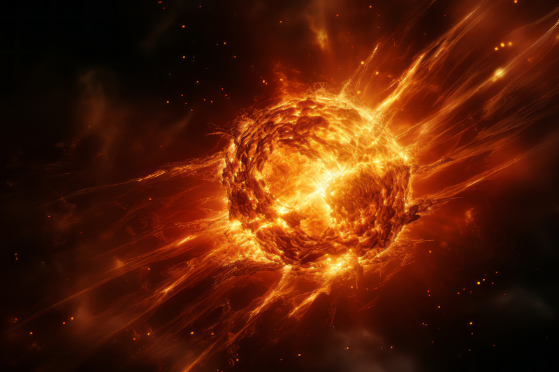 Солнце бушует: рекордная вспышка 2025 года грозит магнитной бурей | Ученые сообщили, что вспышка X2.7 на Солнце может вызвать магнитную бурю