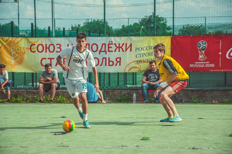 В Пятигорске представители Общественного совета организовали молодежный турнир по футболу среди дворовых команд