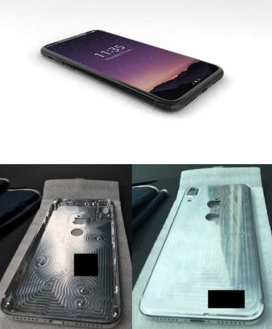 Представлен финальный облик нового айфона IPhone 8