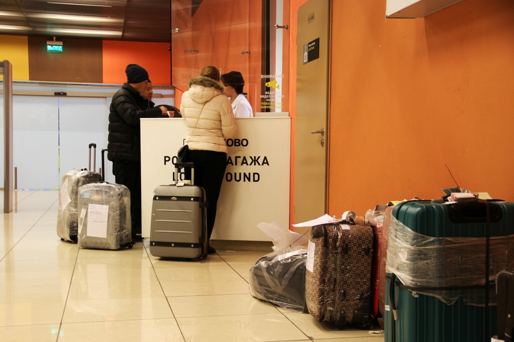 В Кольцово прибыло 80% багажа пассажиров египетских рейсов