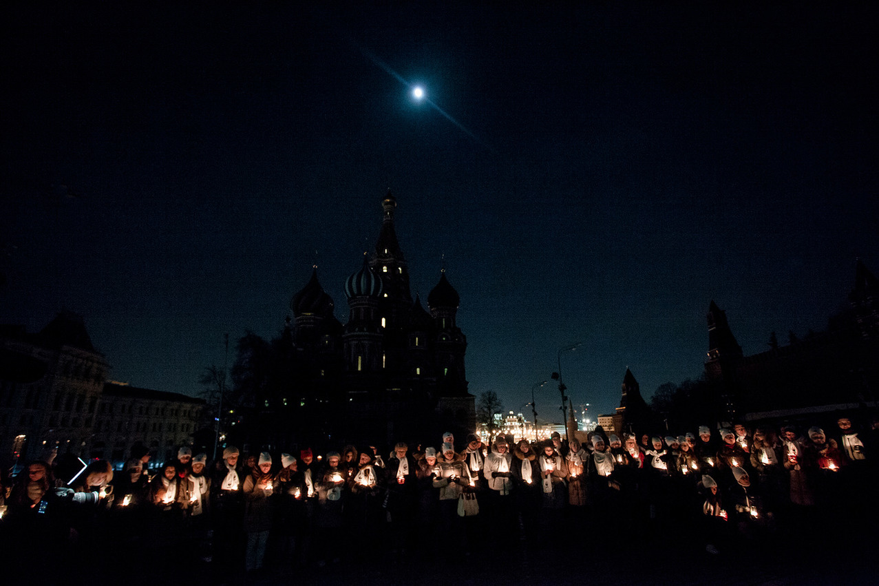 В России завершилась крупнейшая экологическая акция – Час Земли