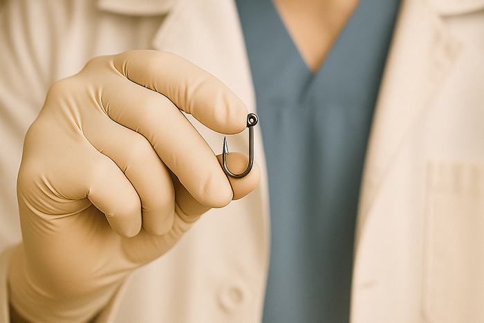 Удочка пошла не туда: 11-летний рыбак из Подмосковья поймал свой нос на крючок | В Подмосковье мальчик вонзил рыболовный крючок себе в нос Удочка пошла не туда: 11-летний рыбак из Подмосковья поймал свой нос на крючок | В Подмосковье мальчик вонзил рыболовный крючок себе в нос