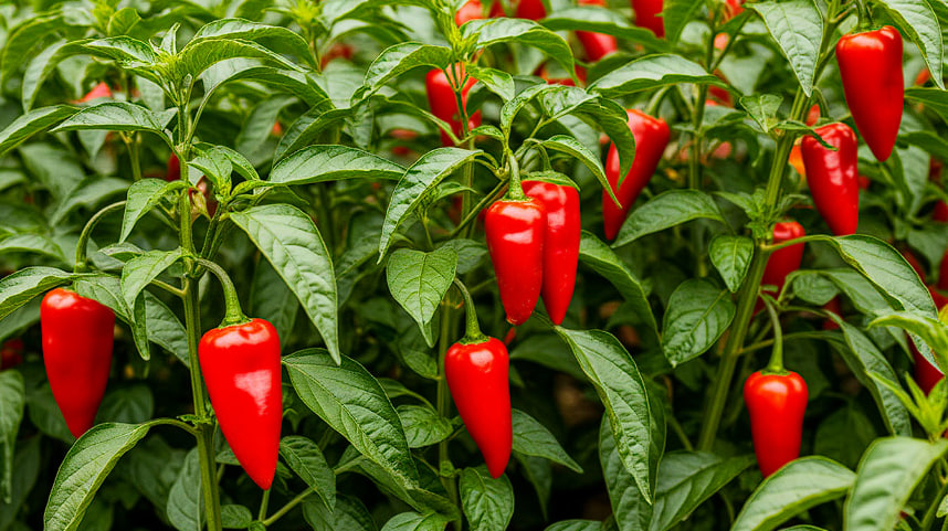 Гарантированный урожай острого перца: 2 сорта без пустоцвета для аджики и заготовок Гарантированный урожай острого перца: 2 сорта без пустоцвета для аджики и заготовок