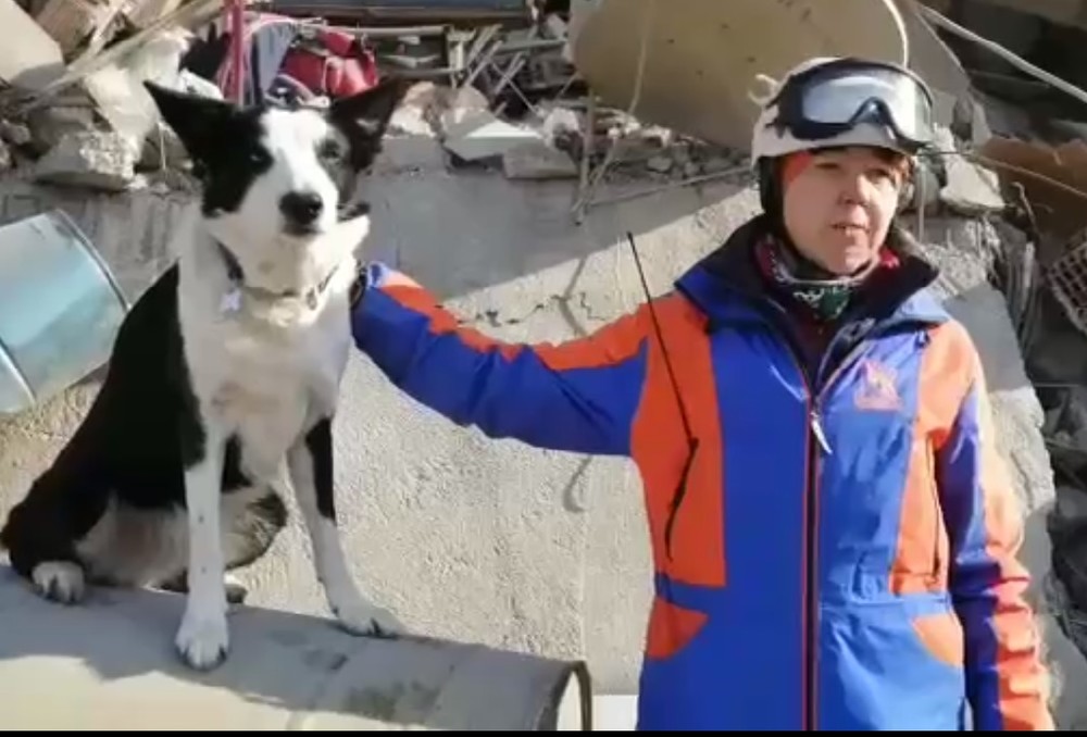 Российский пёс Торин спас в Турции пятерых человек