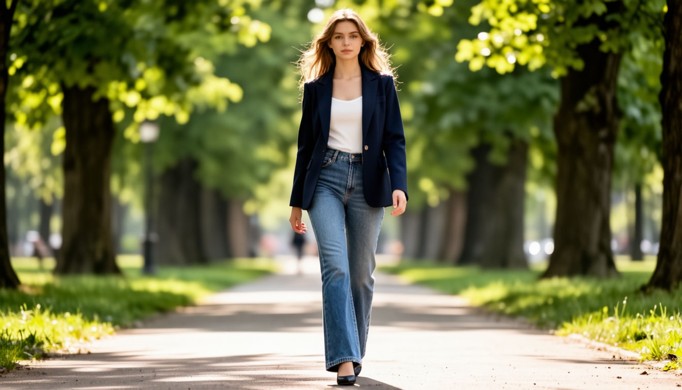 Купила джинсы из 90‑х: мои ноги выглядят длиннее, а образ — свежее — от комплиментов нет отбоя Купила джинсы из 90‑х: мои ноги выглядят длиннее, а образ — свежее — от комплиментов нет отбоя