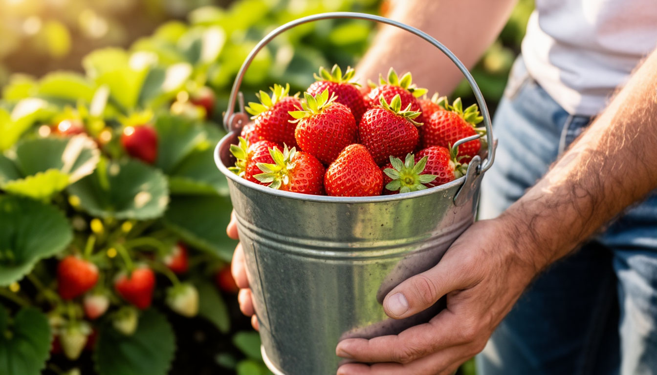 Вы не поверите, сколько клубники можно собрать с одного куста: 10 сортов, дающих до 1,5 кг ягод - соседи обзавидовались Вы не поверите, сколько клубники можно собрать с одного куста: 10 сортов, дающих до 1,5 кг ягод - соседи обзавидовались
