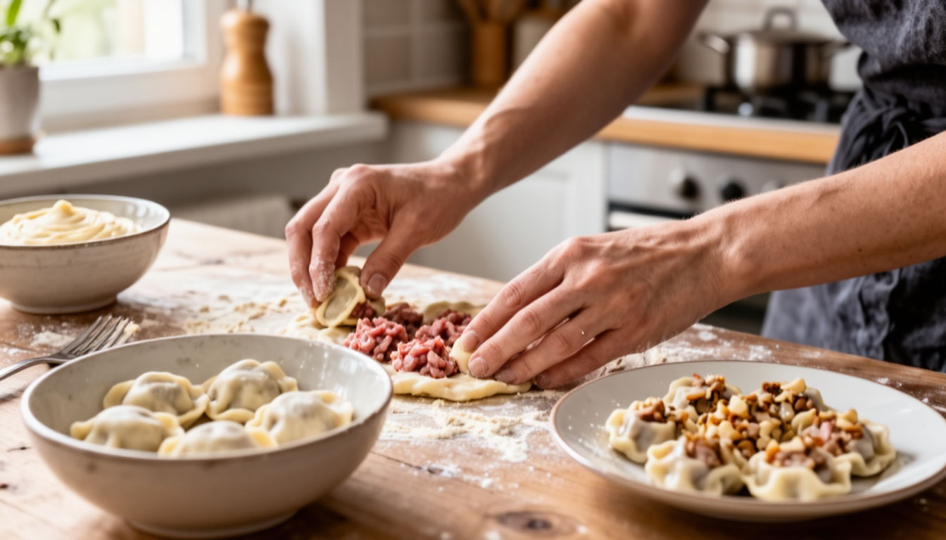 Пельмени, которые съедят быстрее, чем вы их налепите: копеечный секрет с лавровым листом сделает фарш сочным и ароматным Пельмени, которые съедят быстрее, чем вы их налепите: копеечный секрет с лавровым листом сделает фарш сочным и ароматным