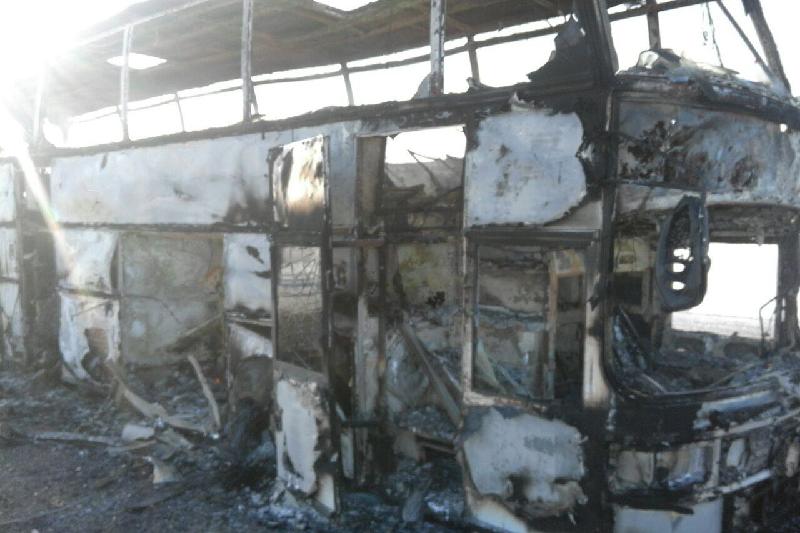 В Казахстане более 50 человек сгорели в автобусе. Предварительная причина — поджог В Казахстане более 50 человек сгорели в автобусе. Предварительная причина — поджог
