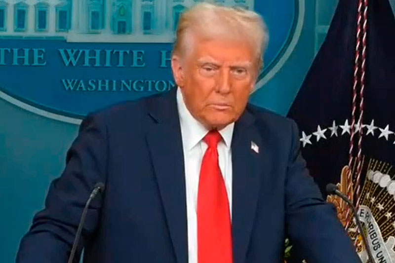 Трамп на пресс-конференции оставляет загадку: «Нет. Не об этом» — намек на переговоры с Путиным? | Трамп не подтвердил разговор с Путиным, вызвав обсуждения в СМИ Трамп на пресс-конференции оставляет загадку: «Нет. Не об этом» — намек на переговоры с Путиным? | Трамп не подтвердил разговор с Путиным, вызвав обсуждения в СМИ