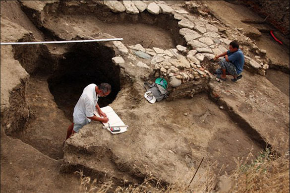 При строительстве Крымского энергомоста найден памятник неизвестной цивилизации При строительстве Крымского энергомоста найден памятник неизвестной цивилизации