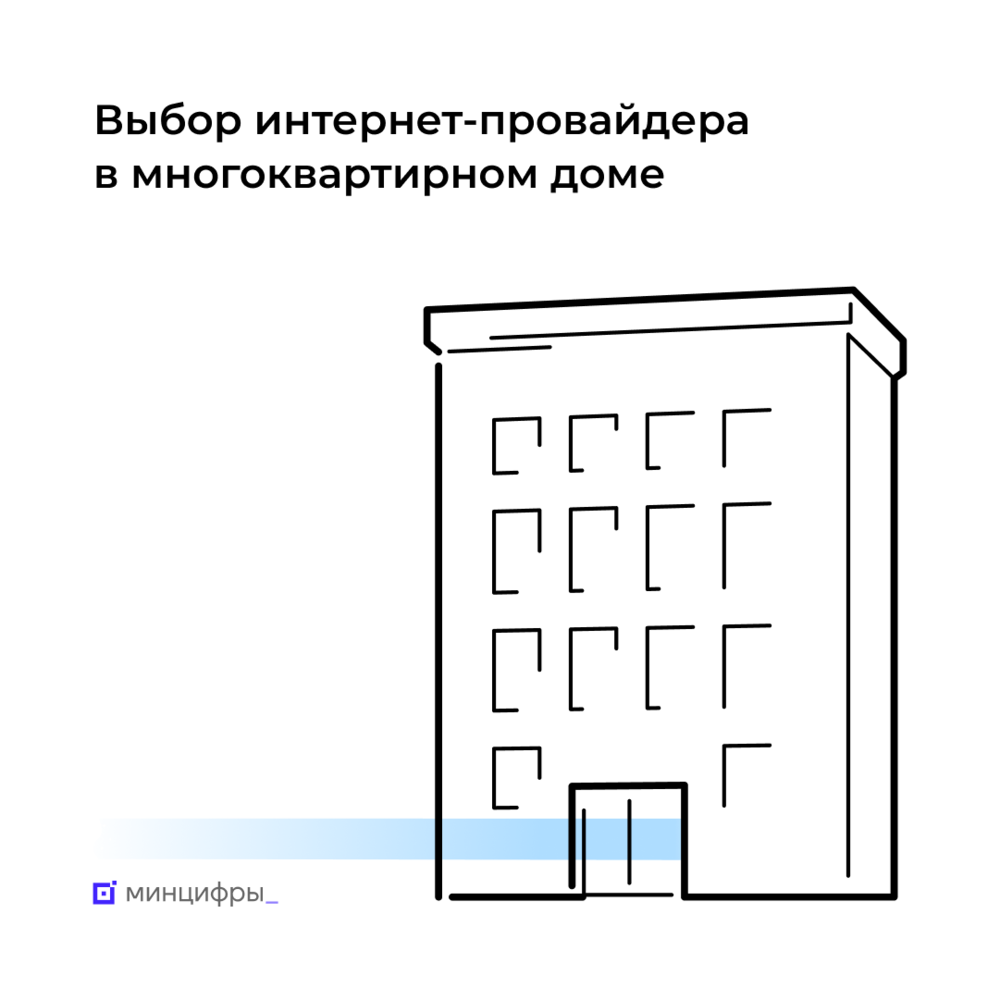 У жителей многоквартирных домов должна быть возможность выбора оператора связи У жителей многоквартирных домов должна быть возможность выбора оператора связи
