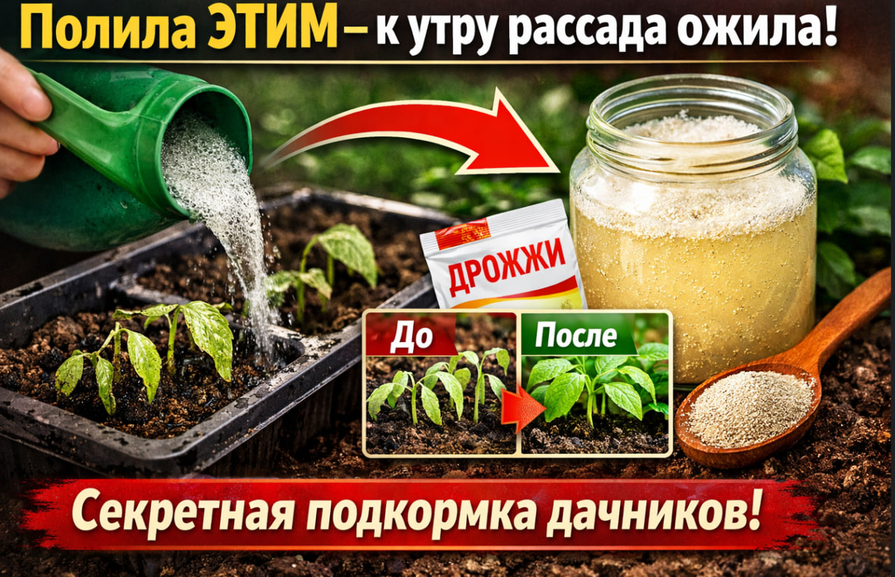 Полила этим — и рассада ожила за ночь: натуральная подкормка, о которой мало кто знает Полила этим — и рассада ожила за ночь: натуральная подкормка, о которой мало кто знает
